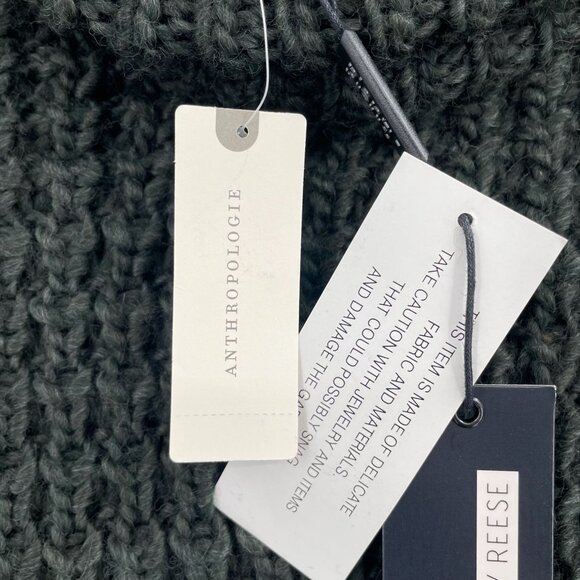 Plenty by Tracy Reese Chunky Knit Turtleneck Sweater Women's XL Green NEW - Picture 7 of 12